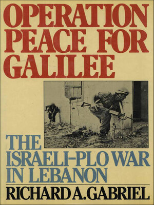 cover image of Operation Peace for Galilee